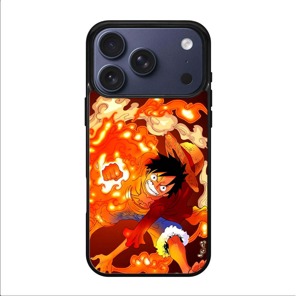 One Piece Luffy Red Hawk iPhone 17 Pro / 17 Pro Max Case – Customilo