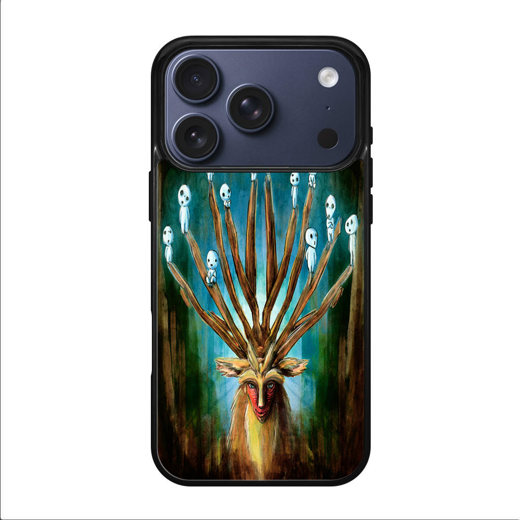 Princess Mononoke Forest Spirit iPhone 17 Pro / 17 Pro Max Case