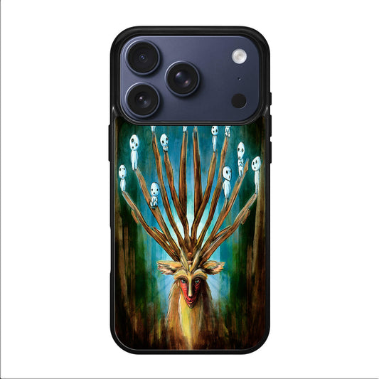 Princess Mononoke Forest Spirit iPhone 17 Pro / 17 Pro Max Case