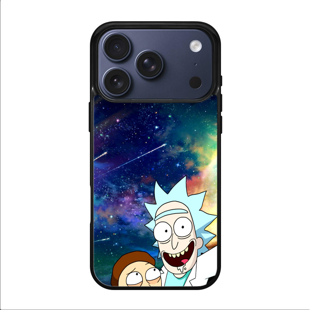 Rick And Morty In The Space iPhone 17 Pro / 17 Pro Max Case