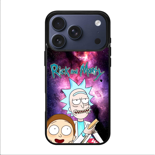 Rick And Morty Nebula Space iPhone 17 Pro / 17 Pro Max Case