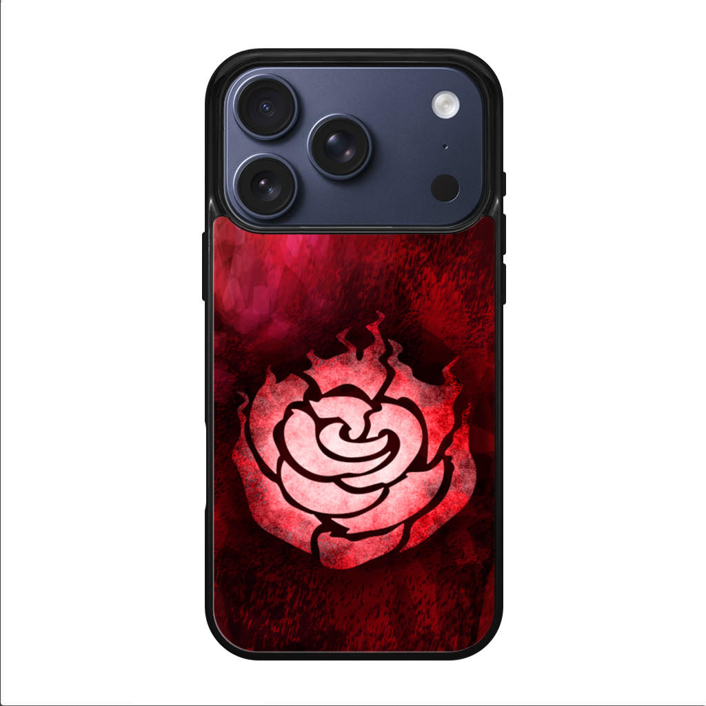 RWBY Ruby Rose Symbol iPhone 17 Pro / 17 Pro Max Case