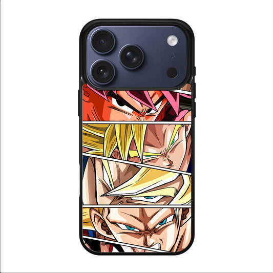 Son Goku Forms iPhone 17 Pro / 17 Pro Max Case
