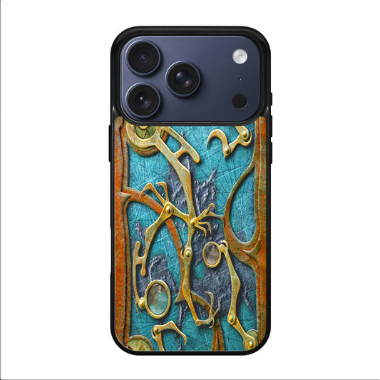 Steampunk Book Cover iPhone 17 Pro / 17 Pro Max Case