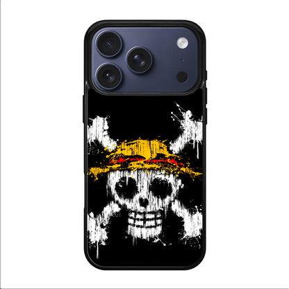 Straw Hat Pirate Logo Paint iPhone 17 Pro / 17 Pro Max Case