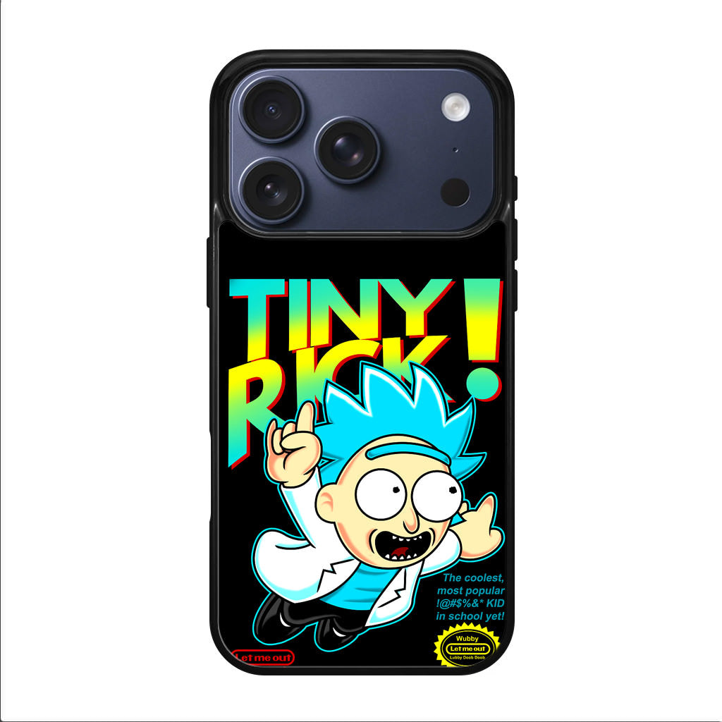 Tiny Rick Let Me Out iPhone 17 Pro / 17 Pro Max Case