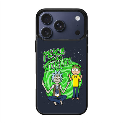 Rick And Morty Peace Among Worlds iPhone 17 Pro / 17 Pro Max Case