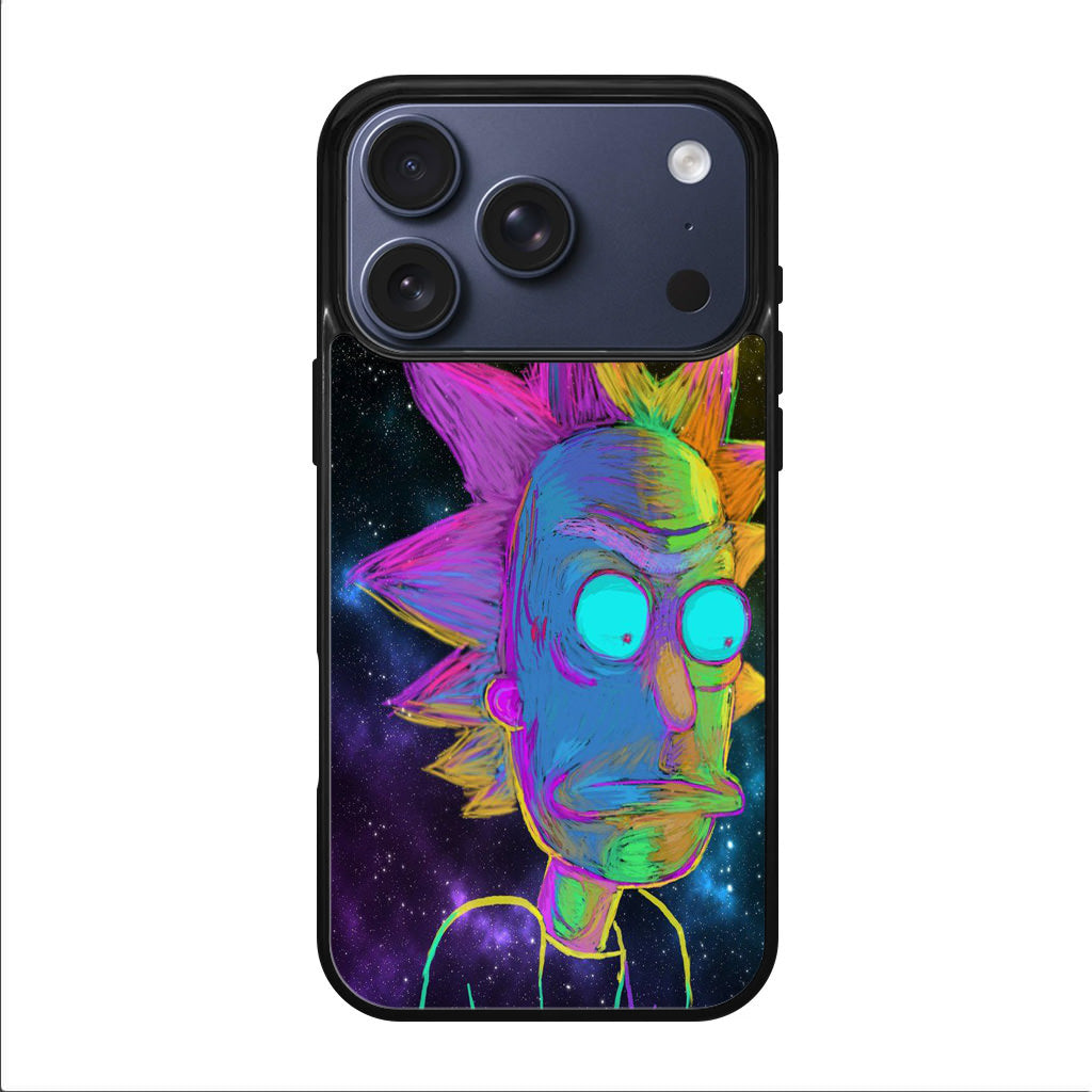 Rick Colorful Crayon Space iPhone 17 Pro / 17 Pro Max Case