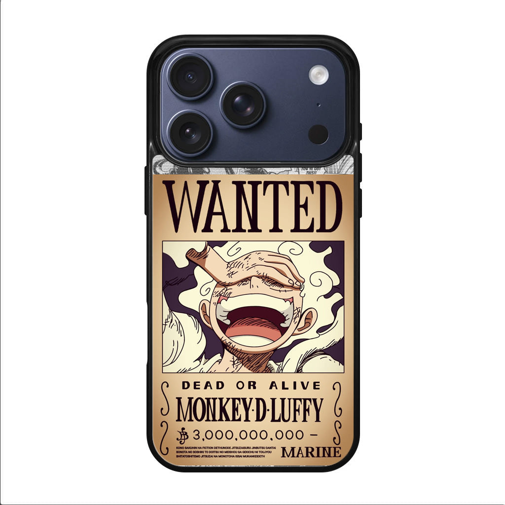 Gear 5 Wanted Poster iPhone 17 Pro / 17 Pro Max Case