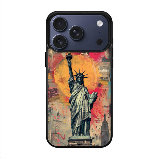 Canvas Art Statue of Liberty iPhone 17 Pro / 17 Pro Max Case