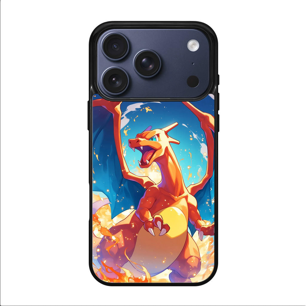 Charizard Crimson Storm iPhone 17 Pro / 17 Pro Max Case