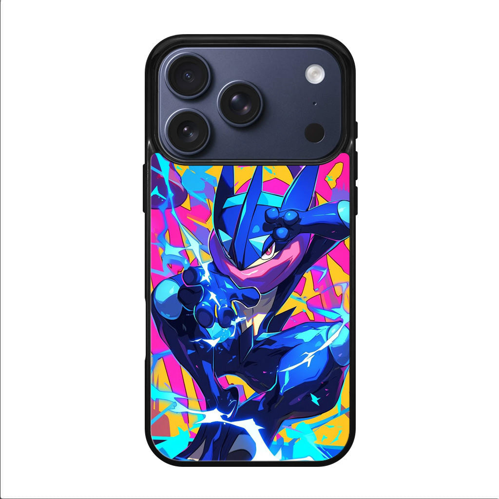 Greninja Aqua Blast iPhone 17 Pro / 17 Pro Max Case