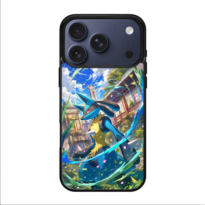 Lucario Precognitive Aura iPhone 17 Pro / 17 Pro Max Case