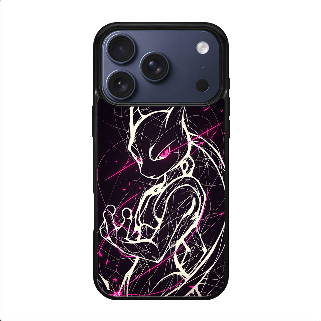 Mewtwo Cosmic Energy iPhone 17 Pro / 17 Pro Max Case