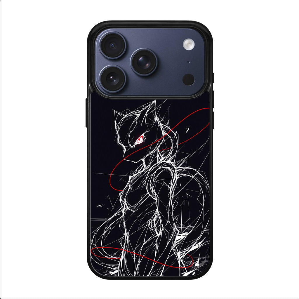 Mewtwo Silent Anomaly iPhone 17 Pro / 17 Pro Max Case
