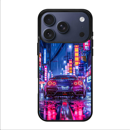 Neon Midnight Drift Tokyo Rain iPhone 17 Pro / 17 Pro Max Case