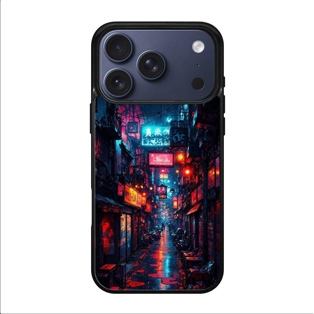 Neon Veins Of The Cyber City iPhone 17 Pro / 17 Pro Max Case