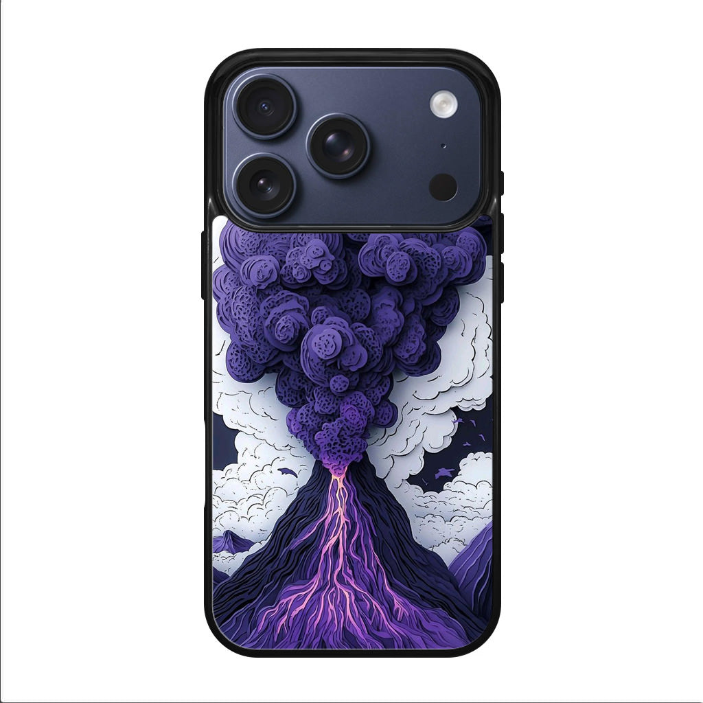 Violet Fury The Awakening Volcano iPhone 17 Pro / 17 Pro Max Case