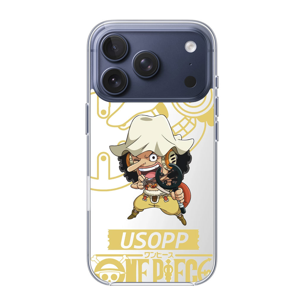 Chibi Usopp iPhone 17 Pro / 17 Pro Max Case