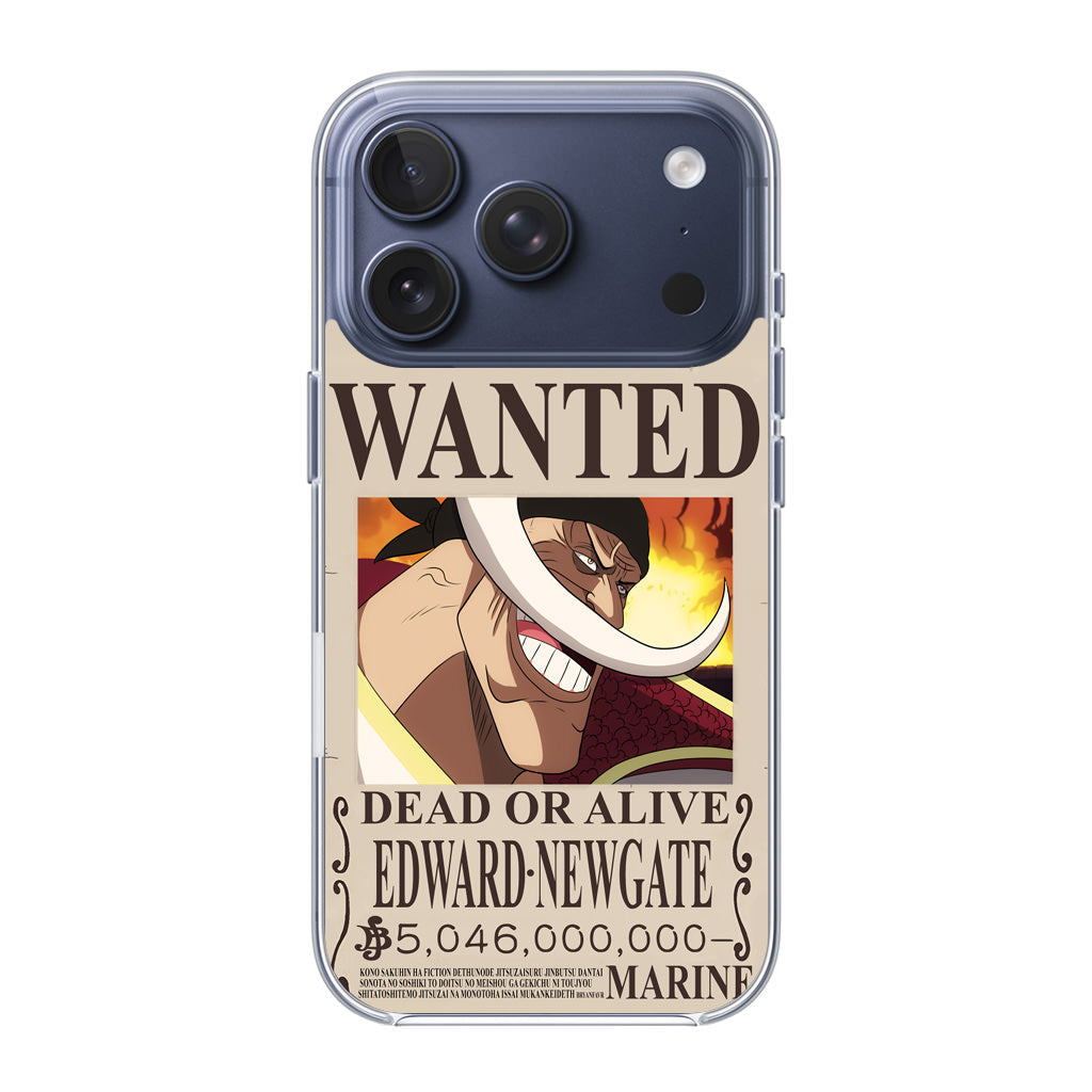 Edward Newgate Bounty iPhone 17 Pro / 17 Pro Max Case