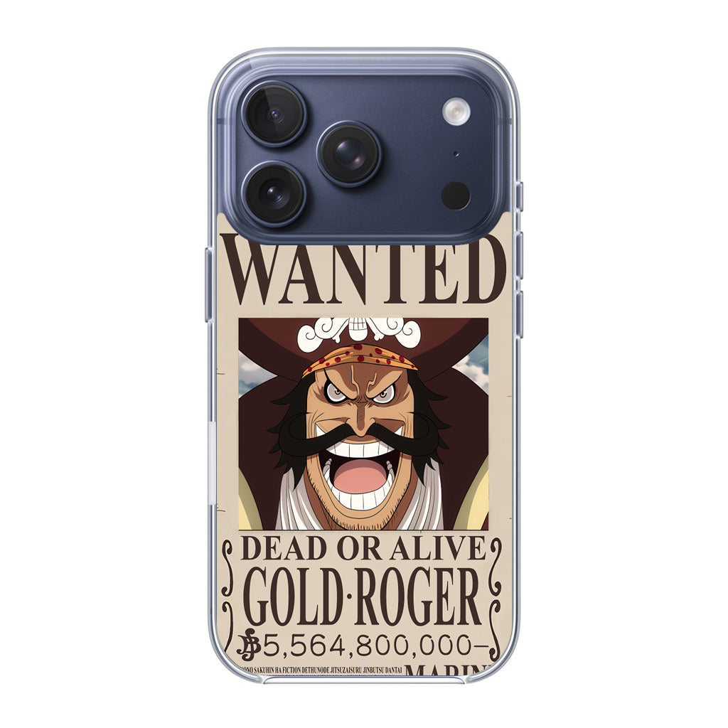 Gold Roger Bounty iPhone 17 Pro / 17 Pro Max Case