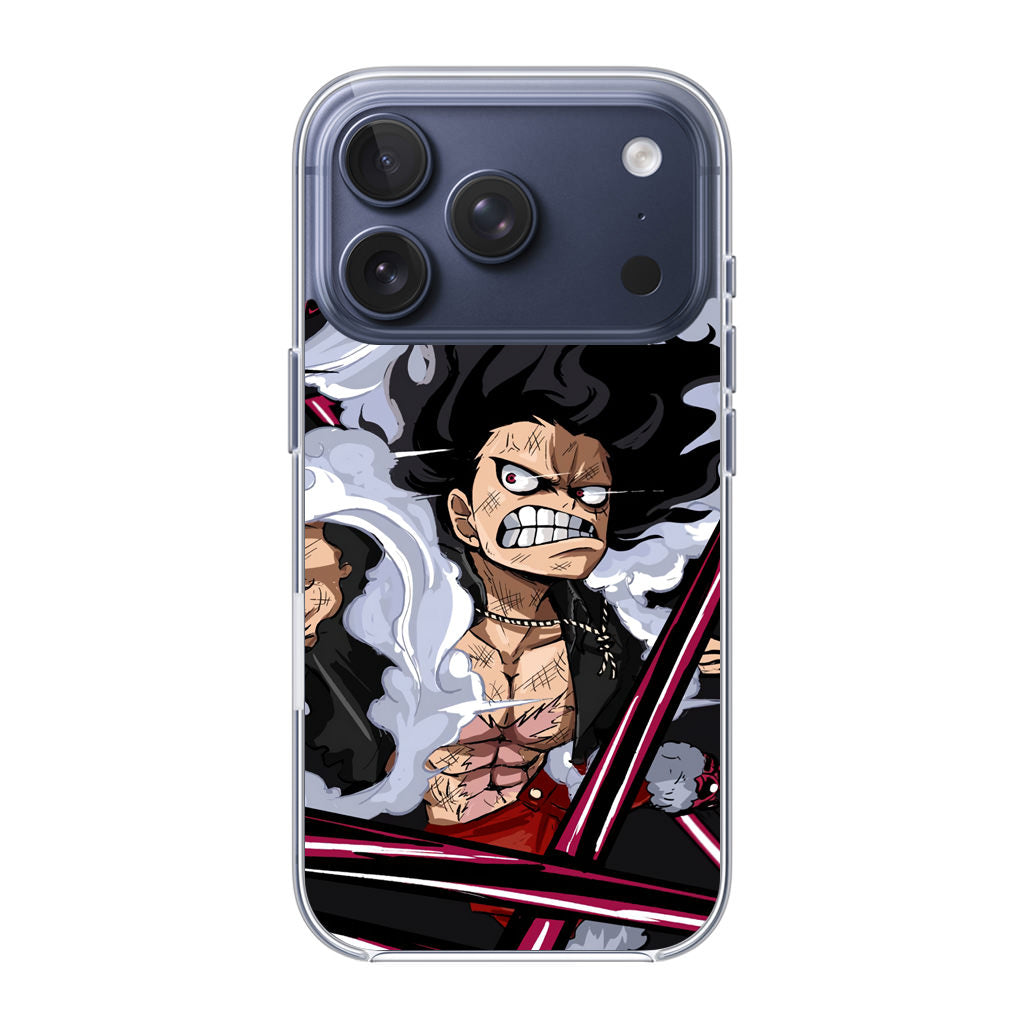 Luffy Snake Man Culverin Art iPhone 17 Pro / 17 Pro Max Case