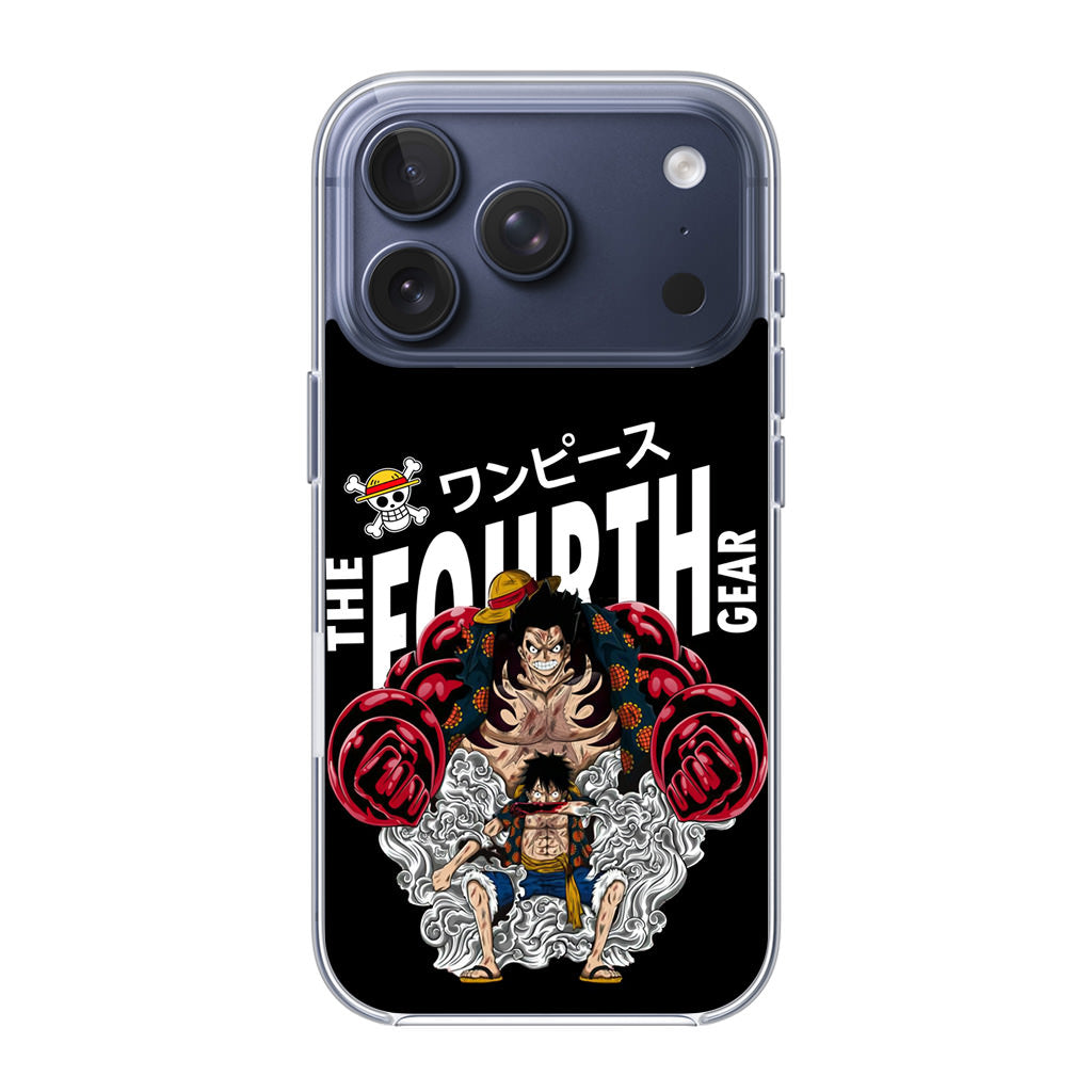 Luffy The Fourth Gear Black iPhone 17 Pro / 17 Pro Max Case