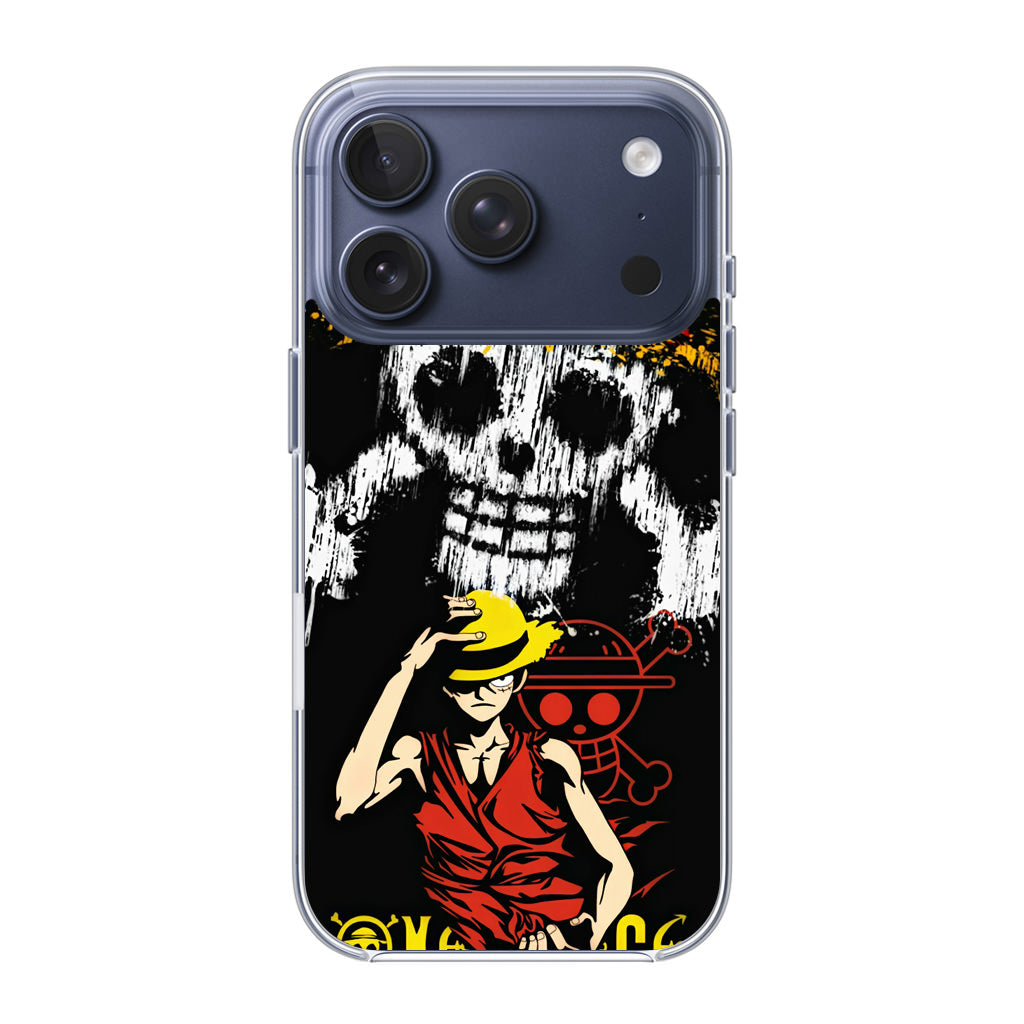 Monkey D Luffy Paint Art iPhone 17 Pro / 17 Pro Max Case