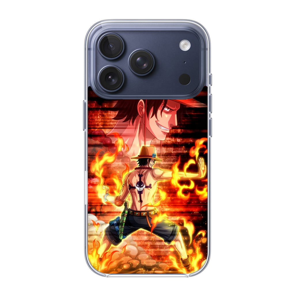 Portgas D Ace One Piece iPhone 17 Pro / 17 Pro Max Case