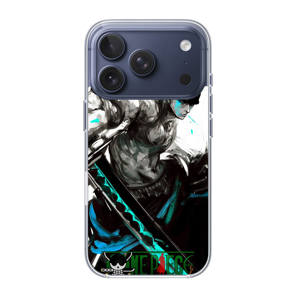 Roronoa Zoro One Piece iPhone 17 Pro / 17 Pro Max Case