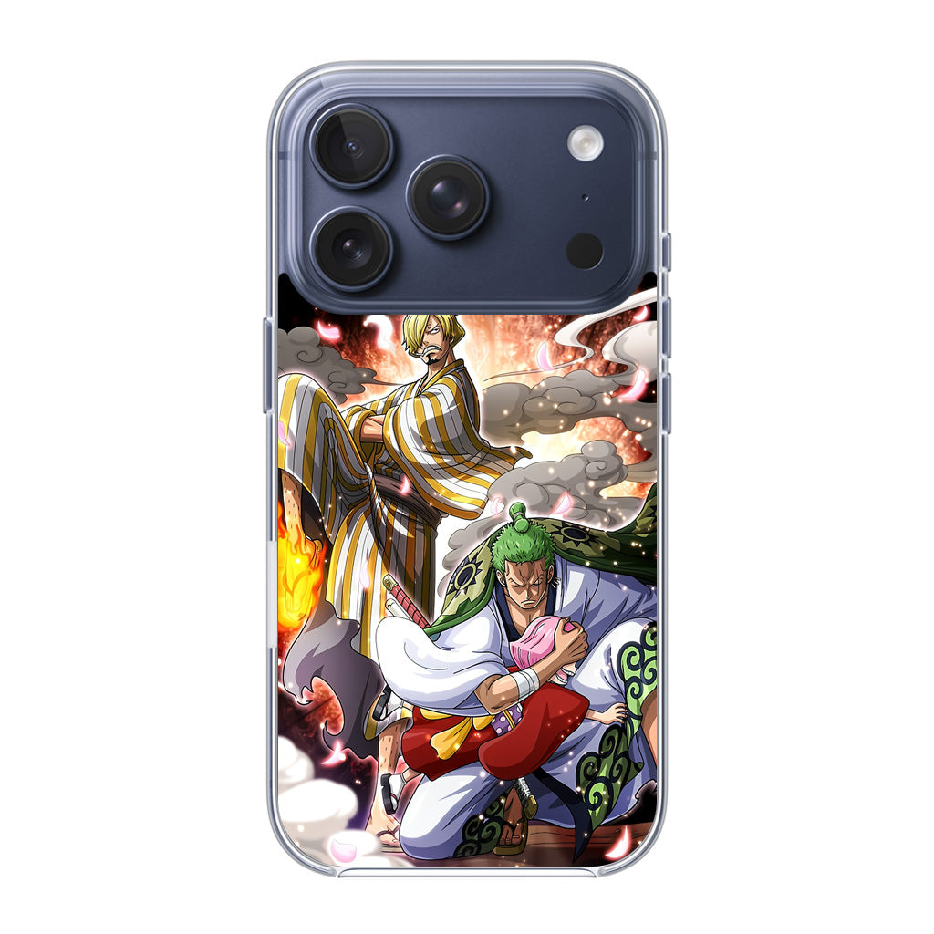 Sanji And Zoro Saving Otoko iPhone 17 Pro / 17 Pro Max Case