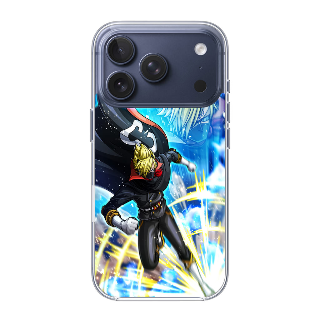 Sanji In Stealth Black Suit iPhone 17 Pro / 17 Pro Max Case
