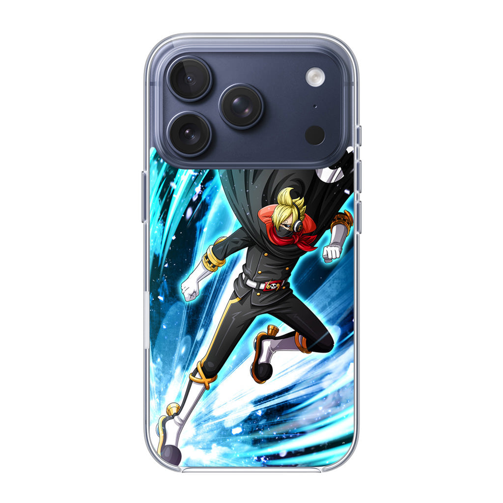 Stealth Black Vinsmoke Sanji iPhone 17 Pro / 17 Pro Max Case