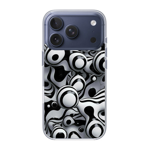 Abstract Art Black White iPhone 17 Pro / 17 Pro Max Case