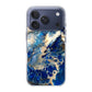 Abstract Golden Blue Paint Art iPhone 17 Pro / 17 Pro Max Case