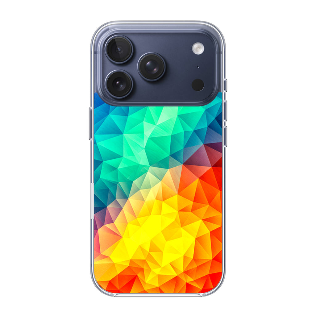 Abstract Multicolor Cubism Painting iPhone 17 Pro / 17 Pro Max Case