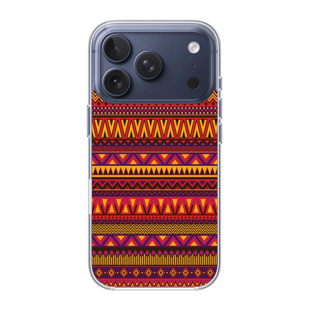 African Aztec Pattern iPhone 17 Pro / 17 Pro Max Case