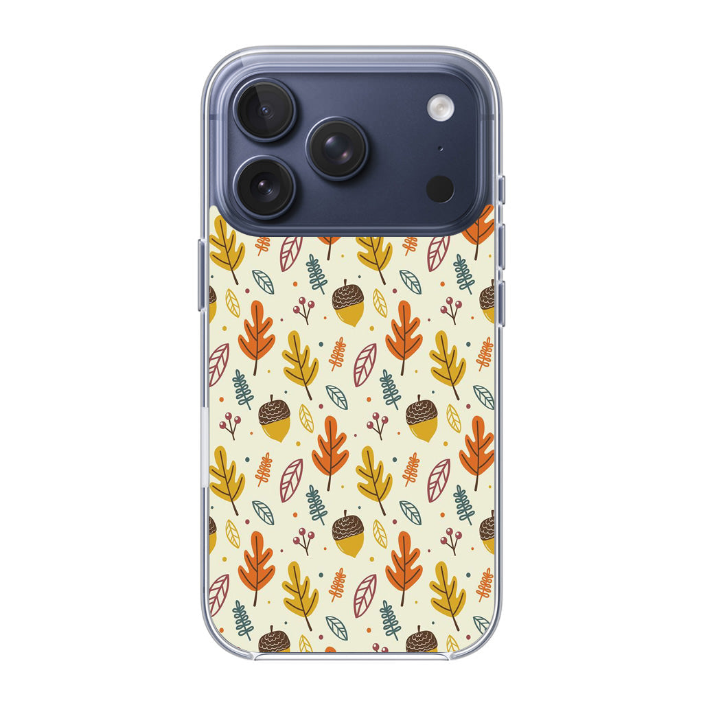 Autumn Things Pattern iPhone 17 Pro / 17 Pro Max Case
