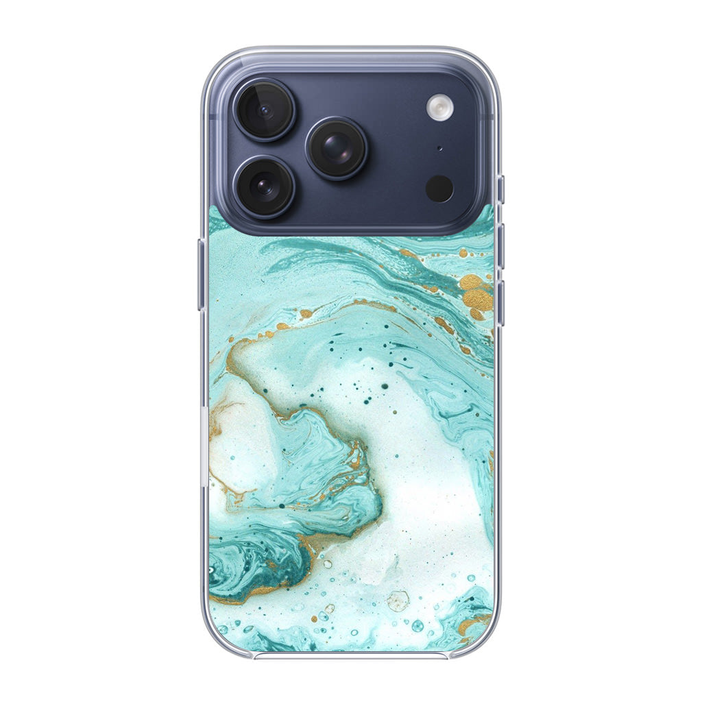 Azure Water Glitter iPhone 17 Pro / 17 Pro Max Case