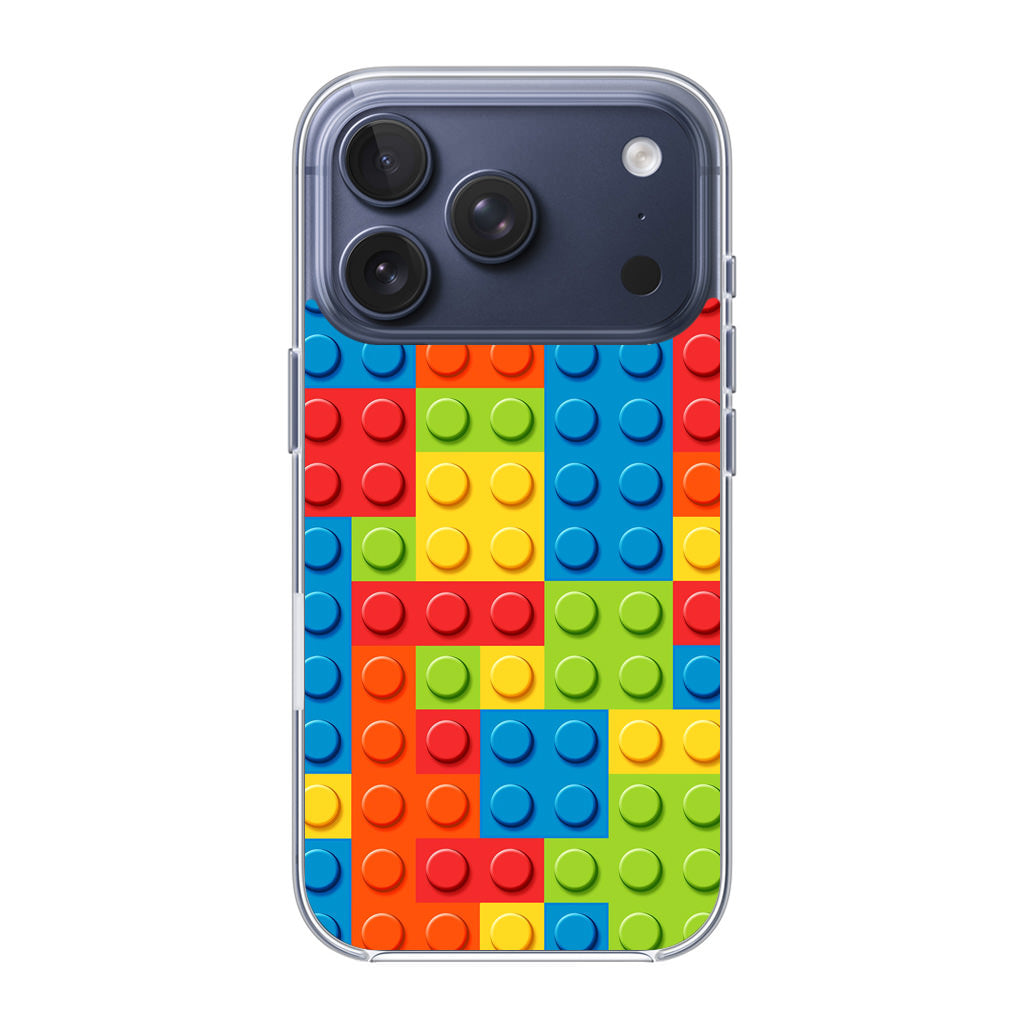Blocks Rainbow Pattern iPhone 17 Pro / 17 Pro Max Case