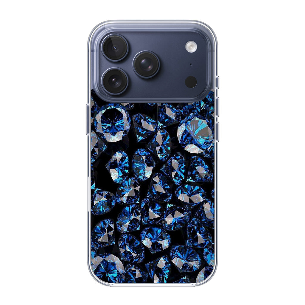 Blue Diamonds Pattern iPhone 17 Pro / 17 Pro Max Case