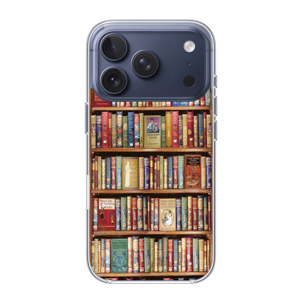 Bookshelf Library iPhone 17 Pro / 17 Pro Max Case
