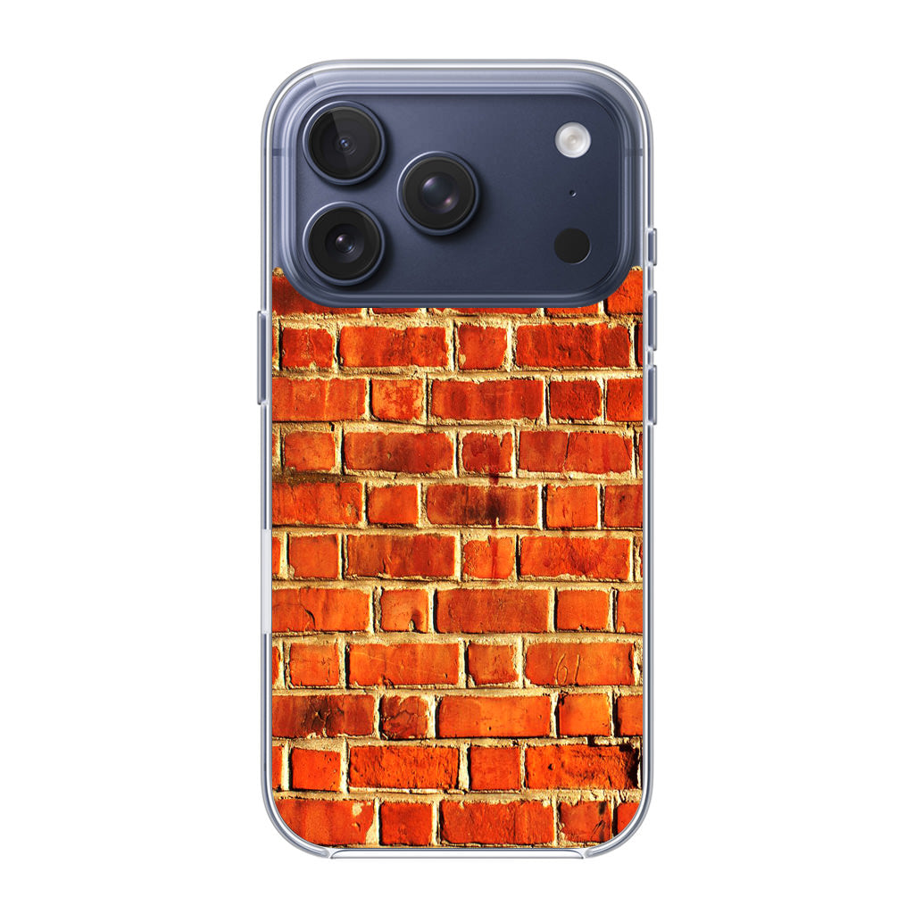 Brick Wall Pattern iPhone 17 Pro / 17 Pro Max Case