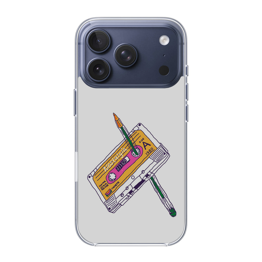Cassete Tape Old iPhone 17 Pro / 17 Pro Max Case