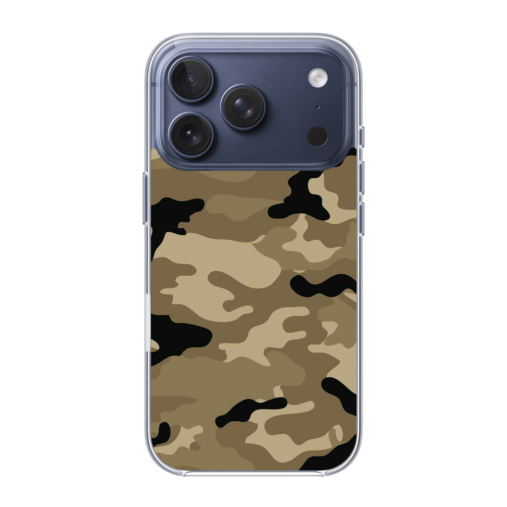 Desert Military Camo iPhone 17 Pro / 17 Pro Max Case