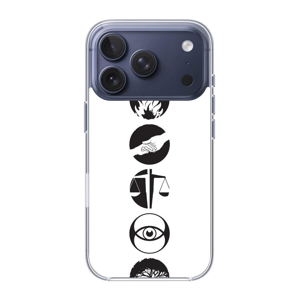 Divergent Factions iPhone 17 Pro / 17 Pro Max Case
