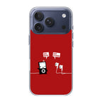 Funny Music Headphones Player Buds iPhone 17 Pro / 17 Pro Max Case