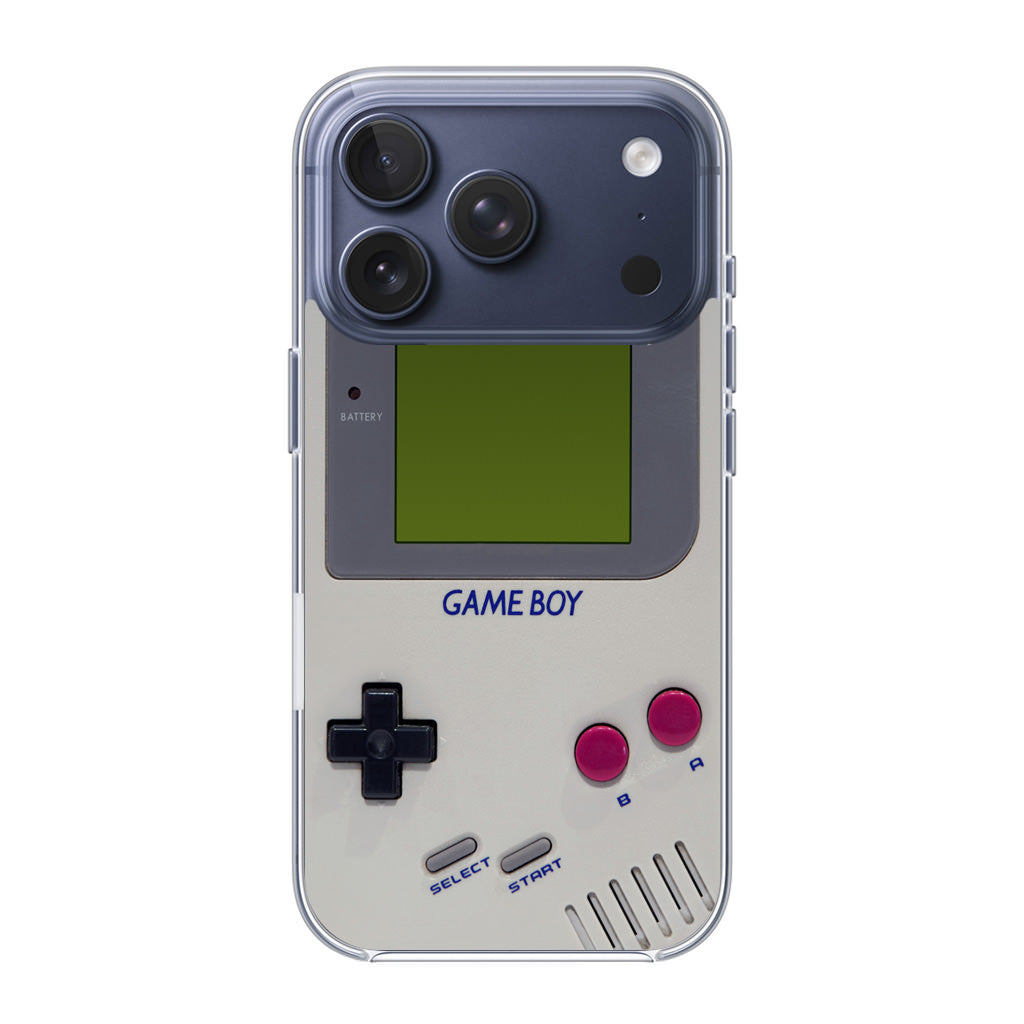 Game Boy Grey Model iPhone 17 Pro / 17 Pro Max Case
