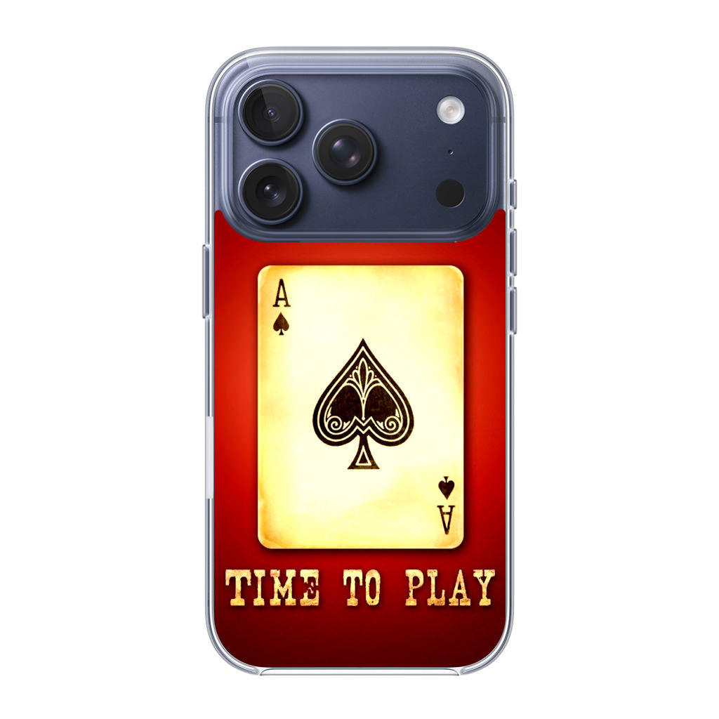 Game Card Time To Play iPhone 17 Pro / 17 Pro Max Case