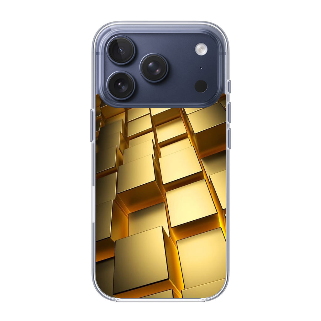 Golden Cubes iPhone 17 Pro / 17 Pro Max Case